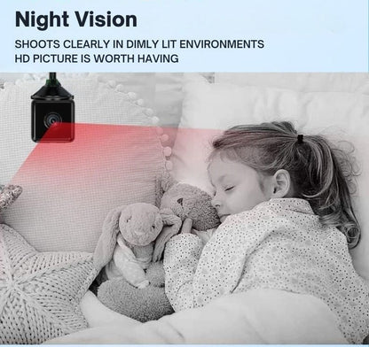 Davy | 1080P Wireless WiFi Security Camera | Weather-Resistant, App-Controlled & Ideal for Indoor and Outdoor Surveillance | Small Closed Circuit Camera