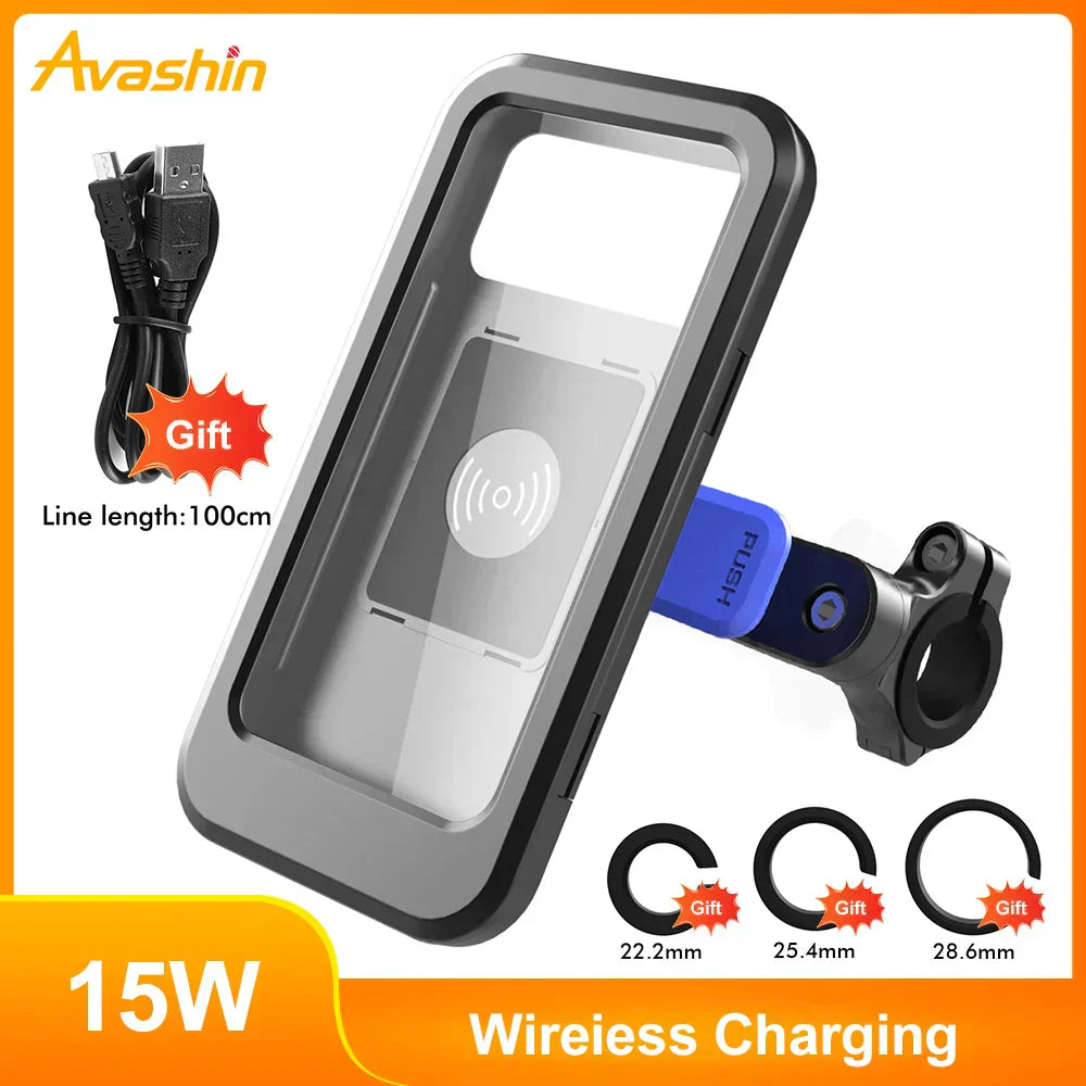 Davy | 15W Powerbank Waterproof Holder for Bicycle Handlebar