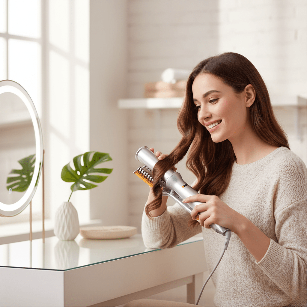 Davy | 2-in-1 Rotating Hair Brush for Styling and Smoothing