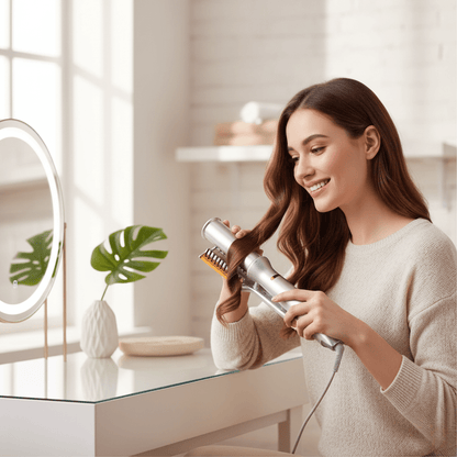 Davy | 2-in-1 Rotating Hair Brush for Styling and Smoothing
