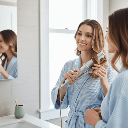 Davy | 2-in-1 Rotating Hair Brush for Styling and Smoothing