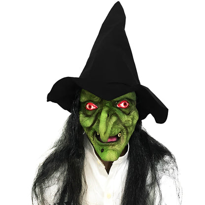 Davy | Realistic Old Man Mask Headwear Costume Accessory