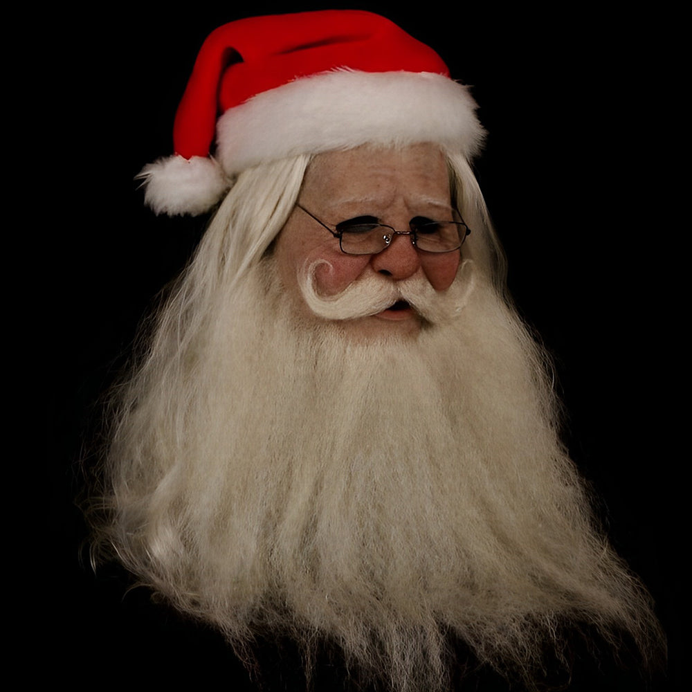 Davy | Realistic Old Man Mask Headwear Costume Accessory