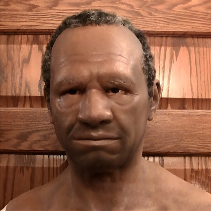 Davy | Realistic Old Man Mask Headwear Costume Accessory