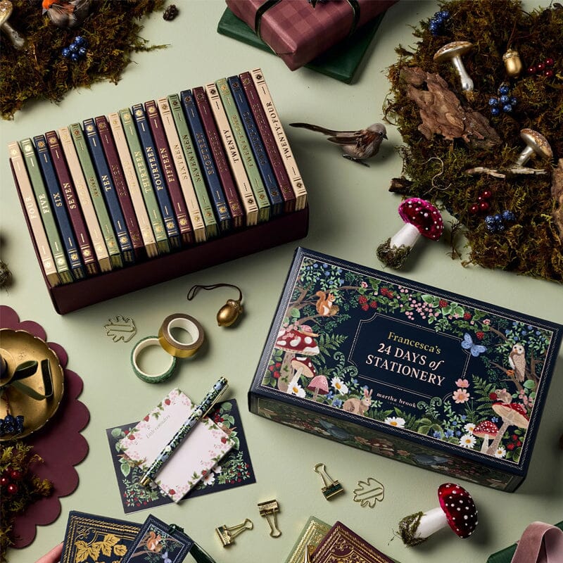 Davy | 24 Days Stationery Countdown | Limited Winter Forest Edition | 24 Surprises | Eco-Friendly