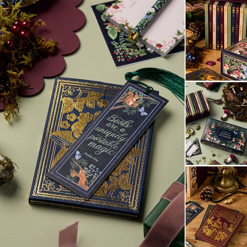 Davy | 24 Days Stationery Countdown | Limited Winter Forest Edition | 24 Surprises | Eco-Friendly