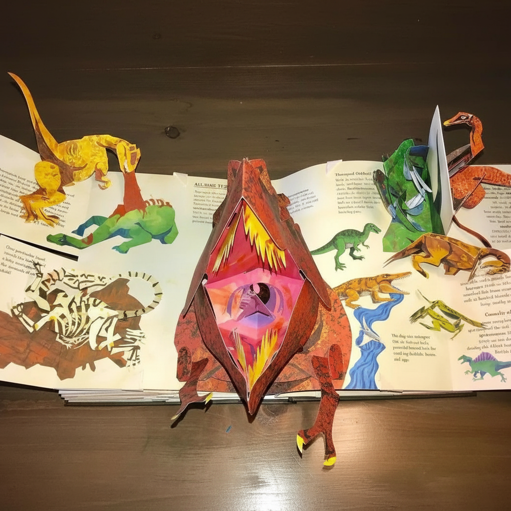 Davy | 3D Pop-up Book Dinosaurs