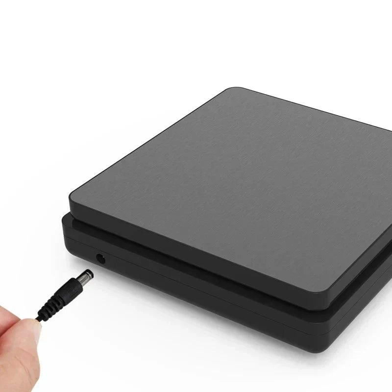 Davy | Stainless steel kitchen scale: 5kg/0.1g or 10kg/1g, waterproof