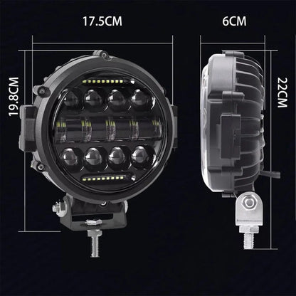 Davy 7 Inch LED Driving Light for Car & 4x4