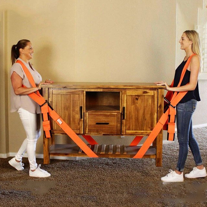 Davy | Adjustable Furniture Team Strap Mobile and Lifting Strap - 2 Pieces