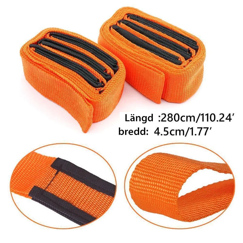 Davy | Adjustable Furniture Team Strap Mobile and Lifting Strap - 2 Pieces