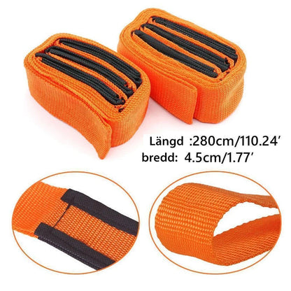 Davy | Adjustable Furniture Team Strap Mobile and Lifting Strap - 2 Pieces