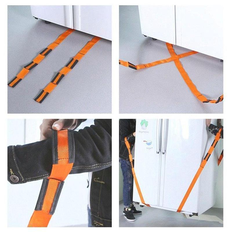 Davy | Adjustable Furniture Team Strap Mobile and Lifting Strap - 2 Pieces