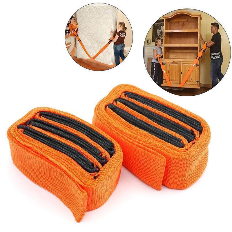 Davy | Adjustable Furniture Team Strap Mobile and Lifting Strap - 2 Pieces