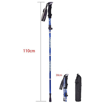 Davy | Adjustable Trekking Poles - Lightweight & Foldable for Hiking & Walking