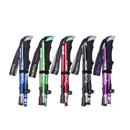 Davy | Adjustable Trekking Poles - Lightweight & Foldable for Hiking & Walking