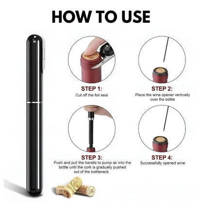 Davy | Air pressure wine opener