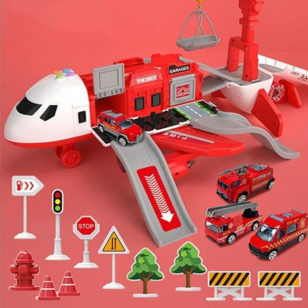 Davy | Airplane & Vehicle Set for Creative Kids