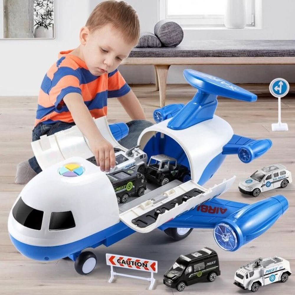 Davy | Airplane & Vehicle Set for Creative Kids
