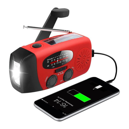 Davy | All-in-One Emergency Radio with Solar Power and Power Bank – Be Prepared Anytime, Anywhere