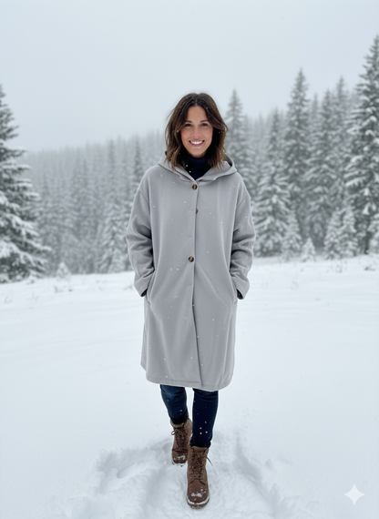 Women's Lightweight Hooded Fashion Coat