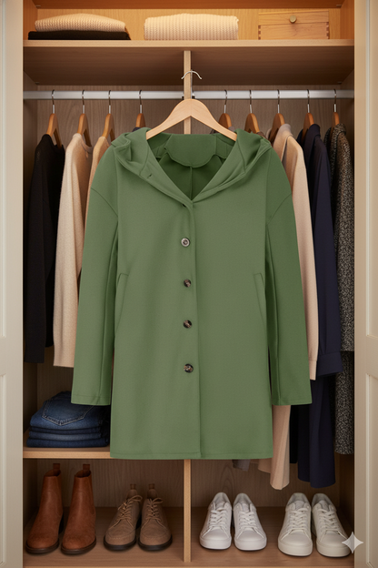 Women's Lightweight Hooded Fashion Coat