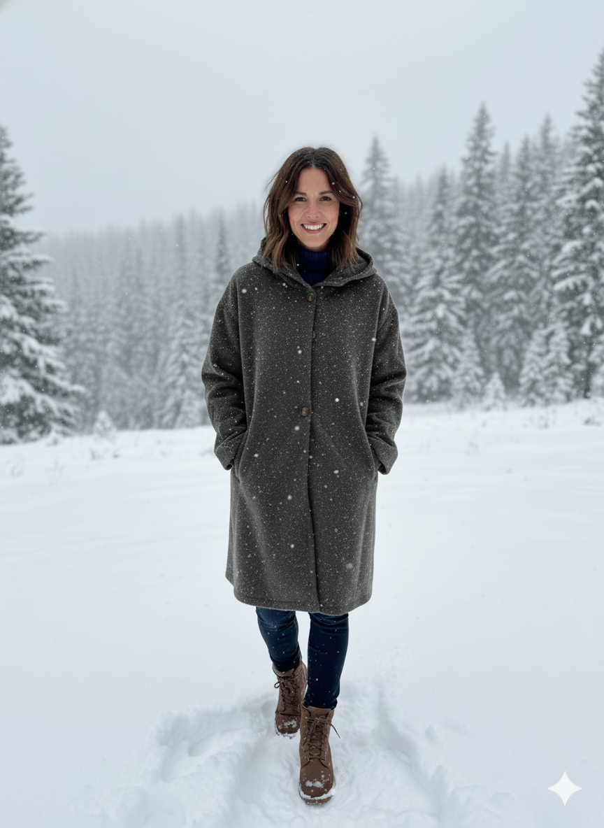 Women's Lightweight Hooded Fashion Coat