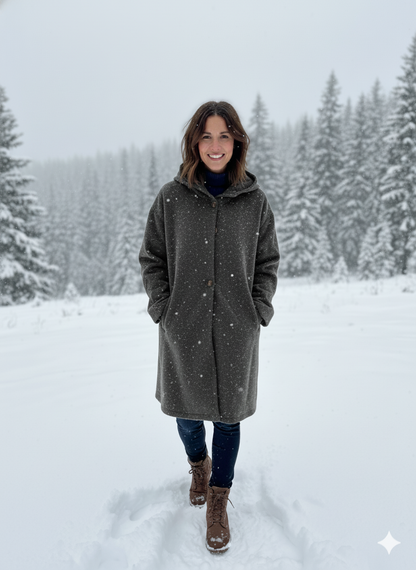 Women's Lightweight Hooded Fashion Coat