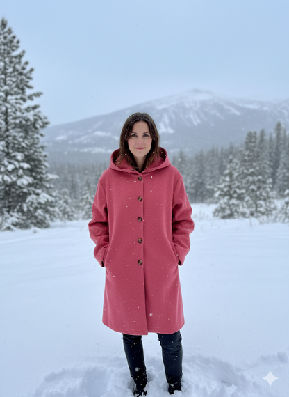 Women's Lightweight Hooded Fashion Coat