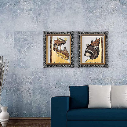 Davy | Animal Carving Handmade Wall Decoration