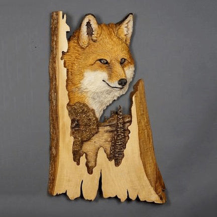 Davy | Animal Carving Handmade Wall Decoration