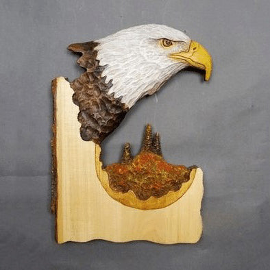 Davy | Animal Carving Handmade Wall Decoration