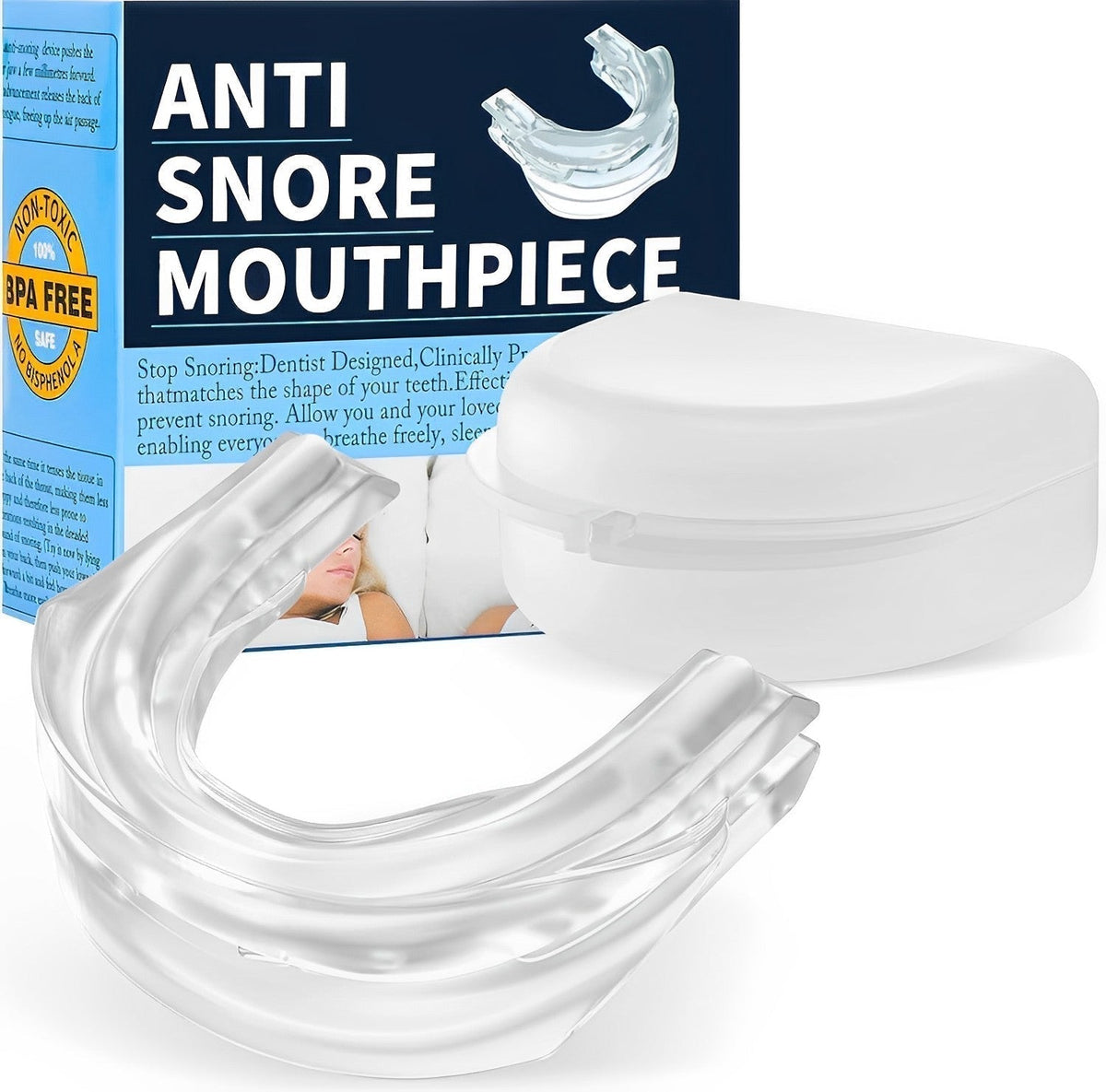 Davy | Anti-Snoring Sleep Apnea Mouthpiece Protection