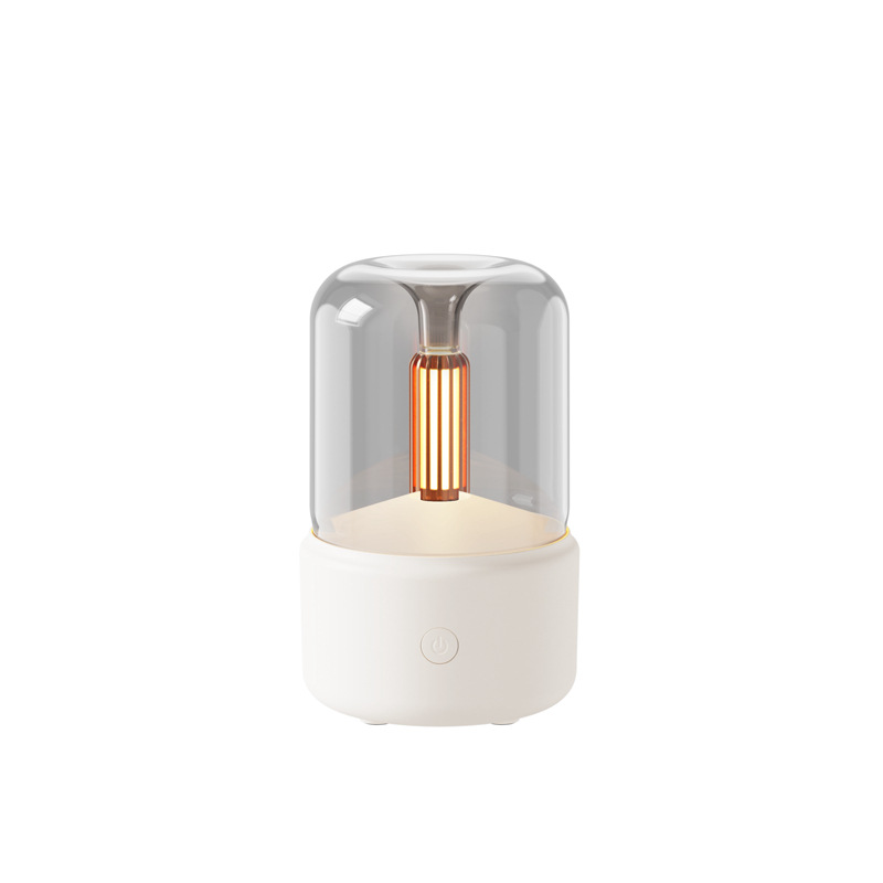 Davy | Ambient Night Light Aroma Diffuser | Candlelight Effect