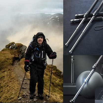 Davy | Automatic Folding Walking Cane with Ergonomic Handle