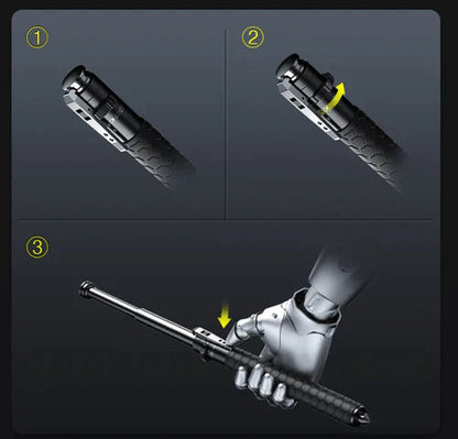 Davy | Automatic Folding Walking Cane with Ergonomic Handle