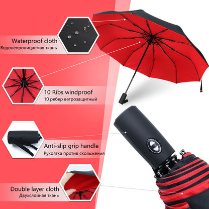 Davy | Automatic Storm Umbrella with Reverse Fold