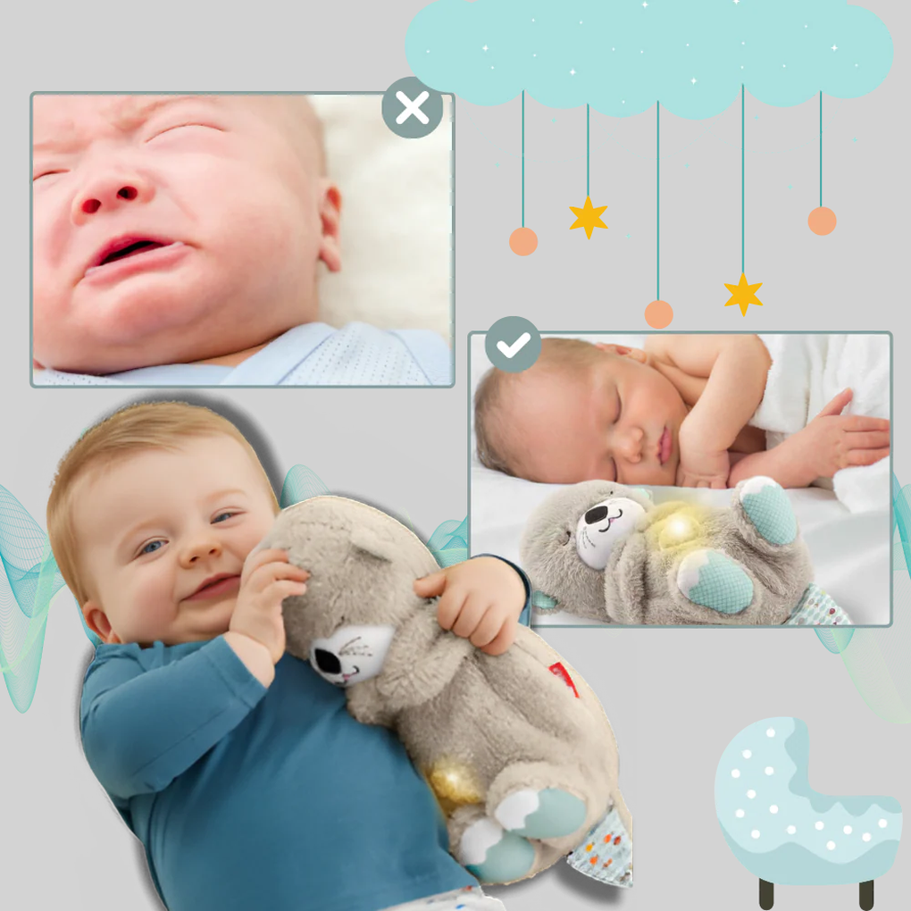 Davy | Baby Otter Sound & Light Plush Toy