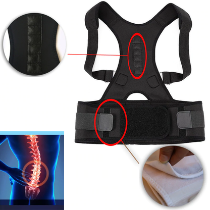 Davy | Posture Corrector & Magnetic Back Brace