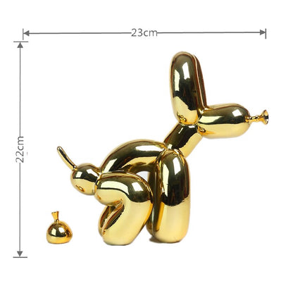 Davy | Resin Balloon Dog Sculpture