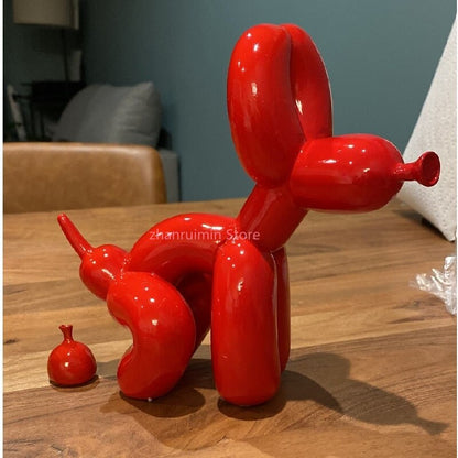 Davy | Resin Balloon Dog Sculpture