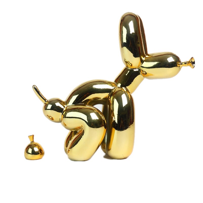 Davy | Resin Balloon Dog Sculpture