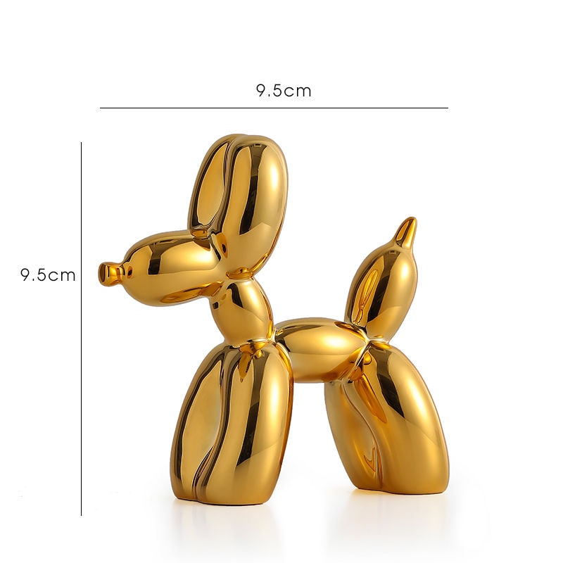 Davy | Resin Balloon Dog Sculpture