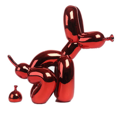 Davy | Resin Balloon Dog Sculpture