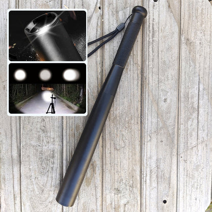 Davy | Baseball Bat Shaped LED Flashlight | Aluminum Alloy, 3 Lighting Modes | Emergency & Utility Use