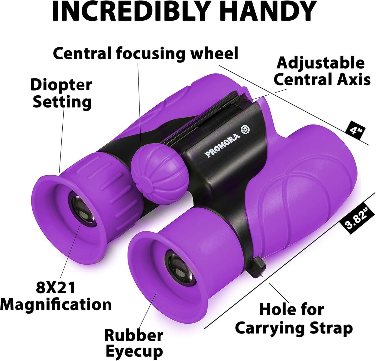Davy | Binoculars for Kids Lightweight Outdoor Adventure
