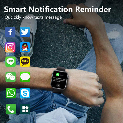 Davy | Smartwatch: BP, Blood O2, Glucose Monitor, Sleep Tracker