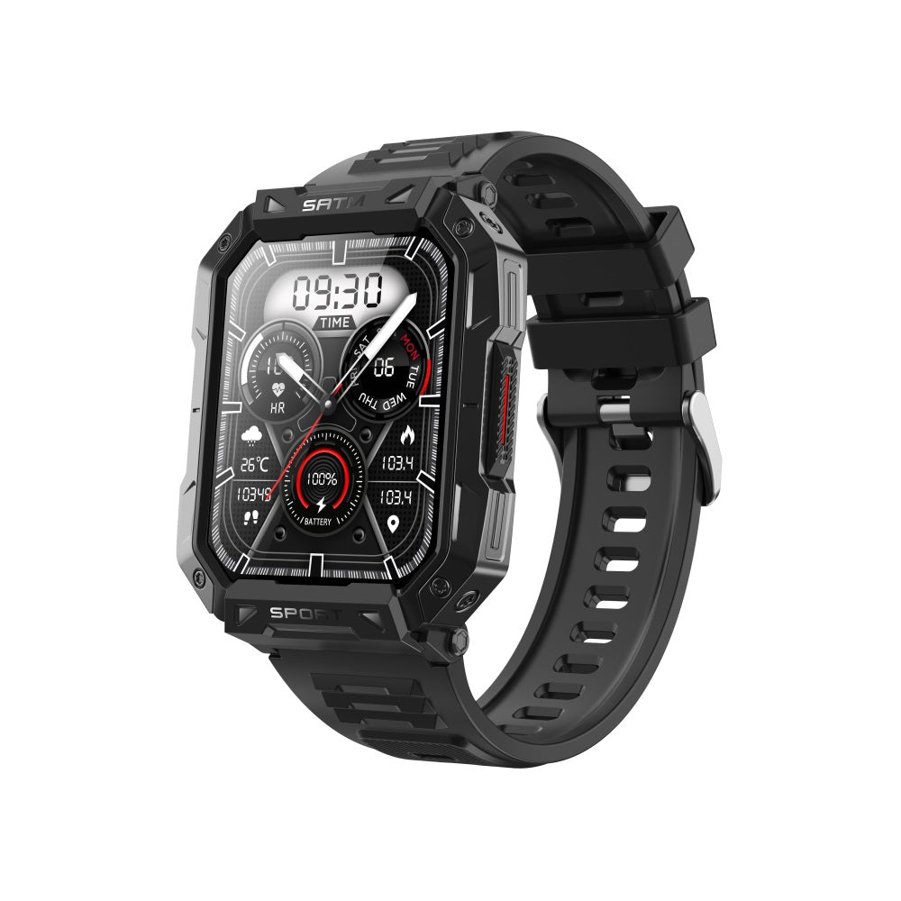 Davy | Smartwatch: BP, Blood O2, Glucose Monitor, Sleep Tracker