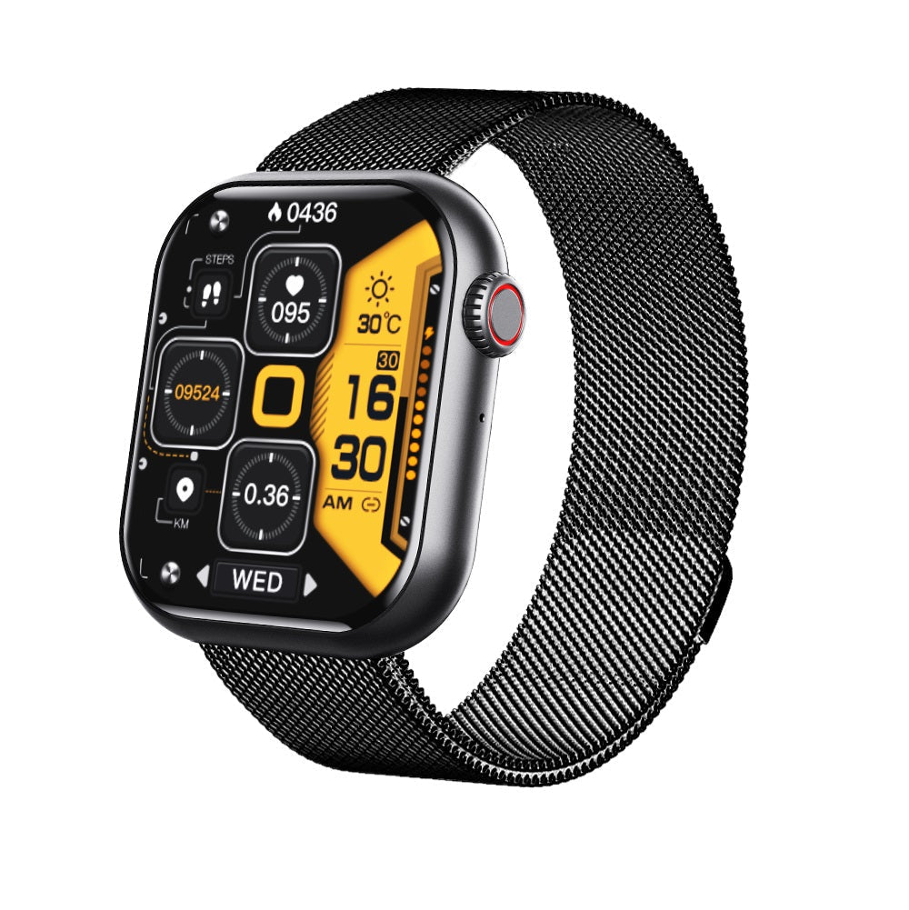 Davy | Smartwatch: BP, Blood O2, Glucose Monitor, Sleep Tracker