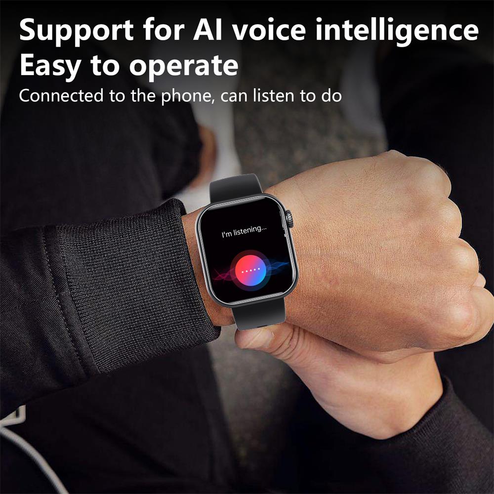 Davy | Smartwatch: BP, Blood O2, Glucose Monitor, Sleep Tracker